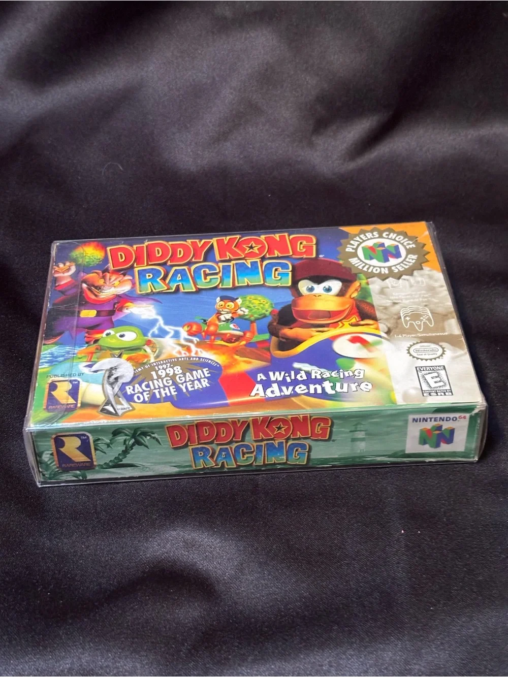 Diddy Kong Racing Nintendo 64 Game N64 Authentic 1998 Racing Game of the Year